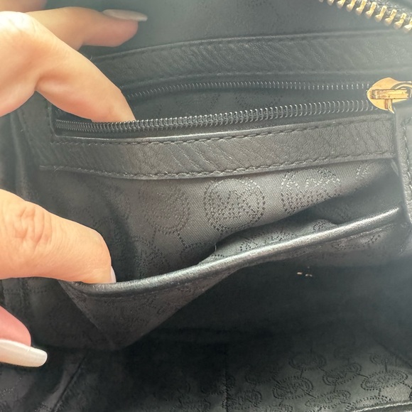 EUC Michael Kors Leather mid-size backpack - Picture 6 of 7